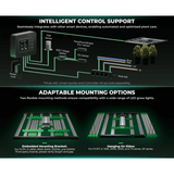 Mars Hydro ADLite UV 15W + IR 8W Supplemental LED Grow Light Bars (Set of 2) - Ed's Plant Shop