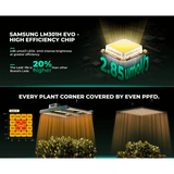 Mars Hydro FC1500 - EVO 150W Samsung LM301H EVO Full Spectrum LED Grow Light - Ed's Plant Shop