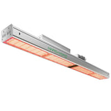 Mars Hydro SP3000R 300W red spectrum LED grow light mounted overhead
