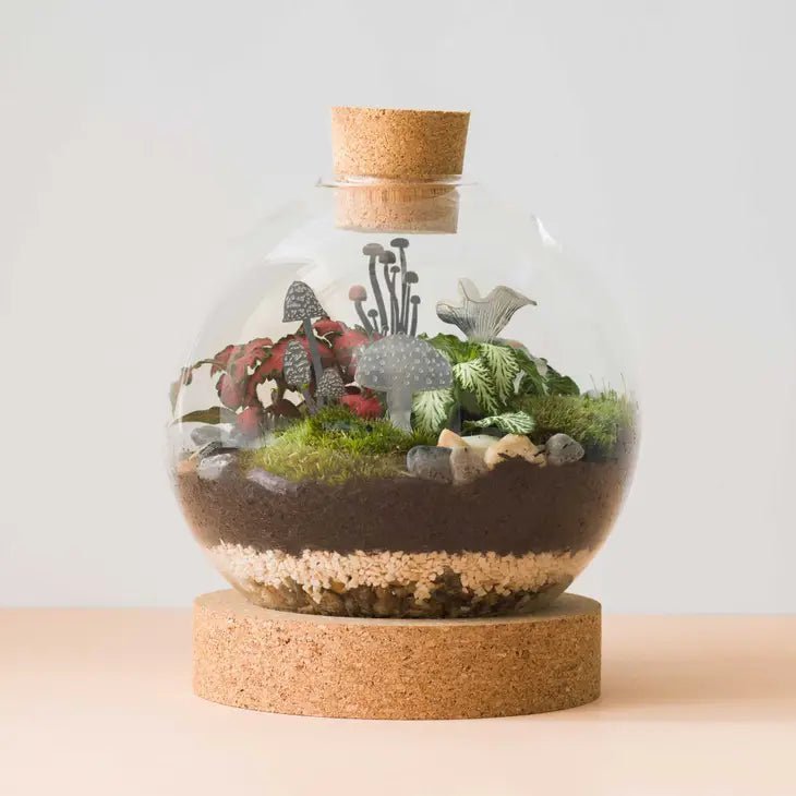 Mini Mushrooms - Terrarium Decor - Steel - Ed's Plant Shop