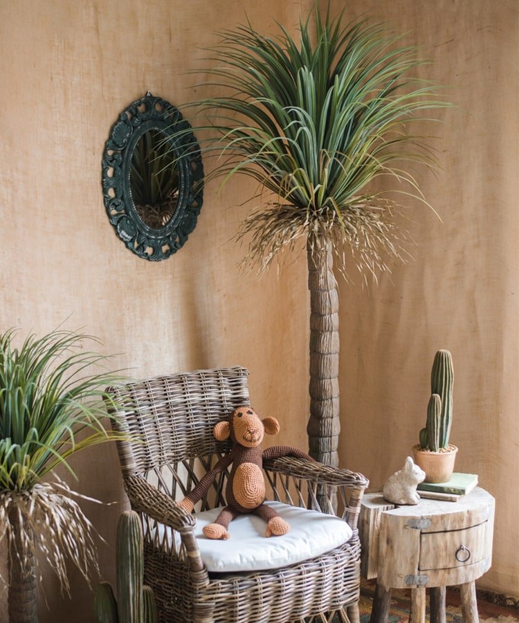 Moroccan Artificial Palm Tree In Pot - Ed's Plant Shop