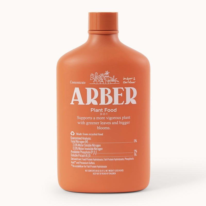 organic liquid fertilizer concentrate Arber Organic Plant Food 16oz