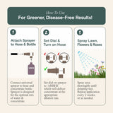 Organic Rose & Flower Fungicide — Ready - to - Spray 16 oz - Ed's Plant Shop