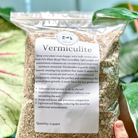 Organic Vermiculite: Lightweight Substrate For Houseplants - Ed's Plant Shop