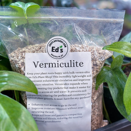 Organic Vermiculite: Lightweight Substrate For Houseplants - Ed's Plant Shop