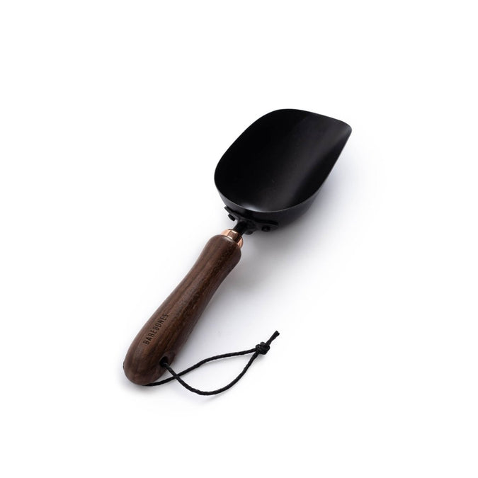 Oversized Garden Scoop with Walnut Handle - Ed's Plant Shop