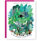 Plant Freak Birthday Card - Ed's Plant Shop