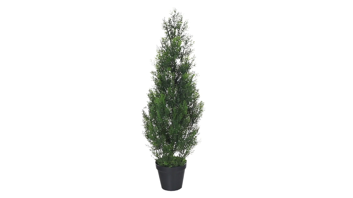 3-ft Realistic Artificial Pine Tree for Rustic Cabin Decor - Indoor/Outdoor