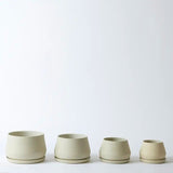 Rancho Planter collection in assorted sizes 5 to 8 inch displayed together