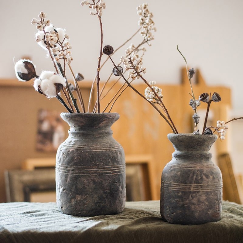 Restoration Style Concrete Vase - Ed's Plant Shop