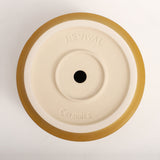 The Ceramic Cylinder Planter with Saucer, 2nd Generation