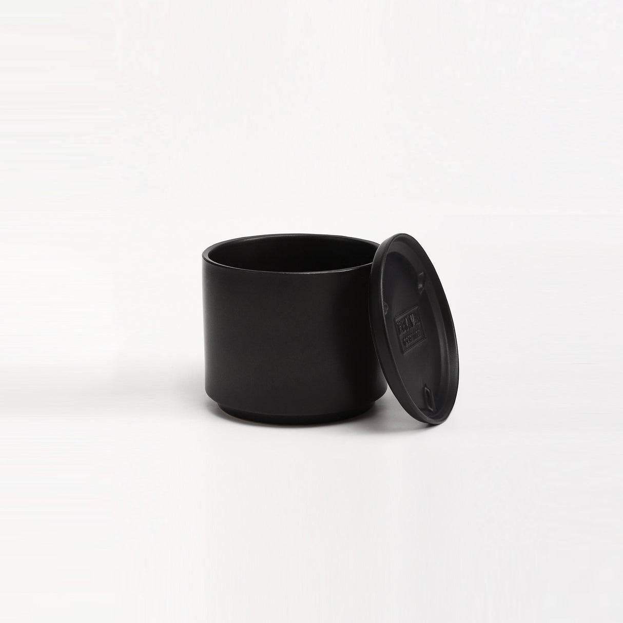 The Ceramic Cylinder Planter with Saucer, 2nd Generation
