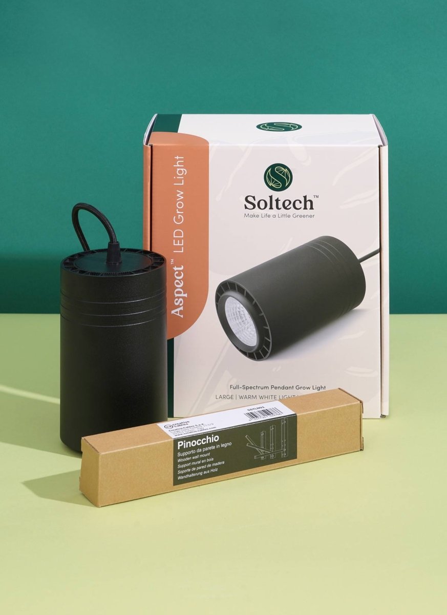 Rise & Shine Bundle | LED Growlight with Wall Mount for Plants - Ed's Plant Shop