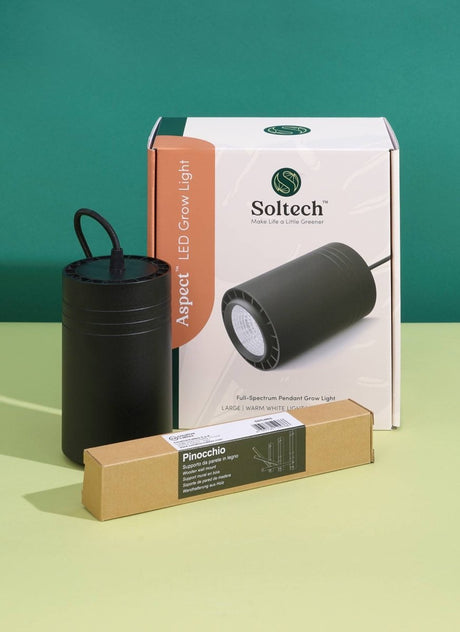 Rise & Shine Bundle | LED Growlight with Wall Mount for Plants - Ed's Plant Shop