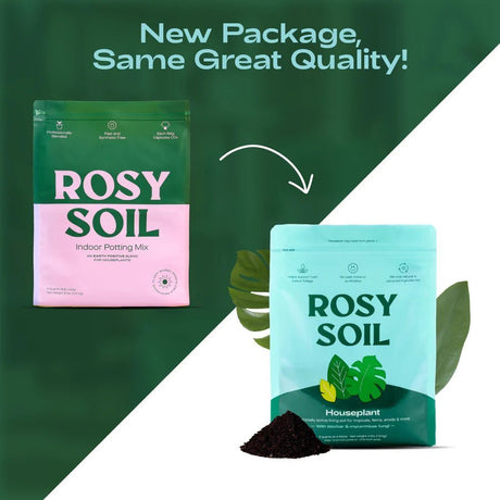 Rosy Soil Organic Indoor Potting Mix - Houseplant 8qt. - Ed's Plant Shop