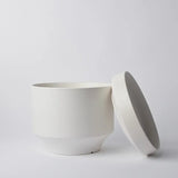 Round Two Ceramic Planter – 4", 6", 8", 10" (With Drainage & Saucer) - Ed's Plant Shop