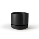 Round Two Ceramic Planter – 4", 6", 8", 10" (With Drainage & Saucer) - Ed's Plant Shop