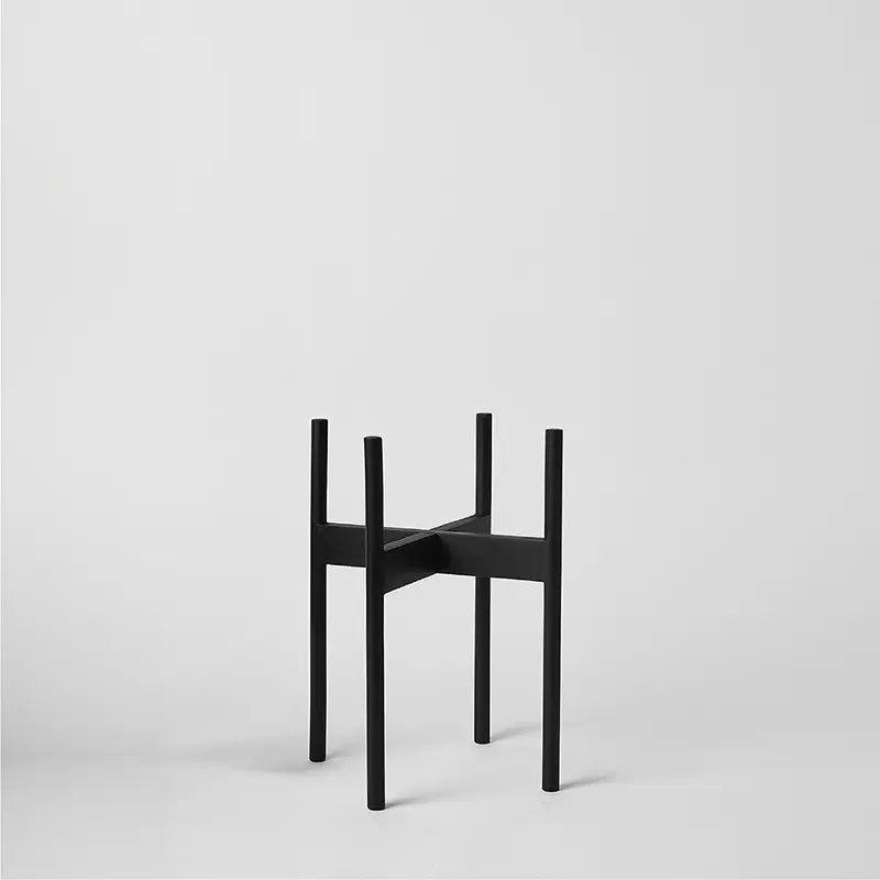 Rounded Hardwood Plant Stand – Solid Goods - Ed's Plant Shop