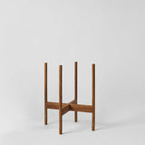 Rounded Hardwood Plant Stand – Solid Goods - Ed's Plant Shop