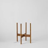 Rounded Hardwood Plant Stand – Solid Goods - Ed's Plant Shop