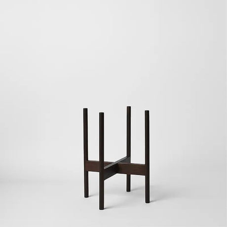 Rounded Hardwood Plant Stand – Solid Goods - Ed's Plant Shop