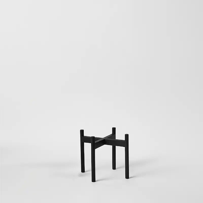 Rounded Hardwood Plant Stand – Solid Goods - Ed's Plant Shop