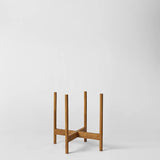 Rounded Hardwood Plant Stand – Solid Goods - Ed's Plant Shop