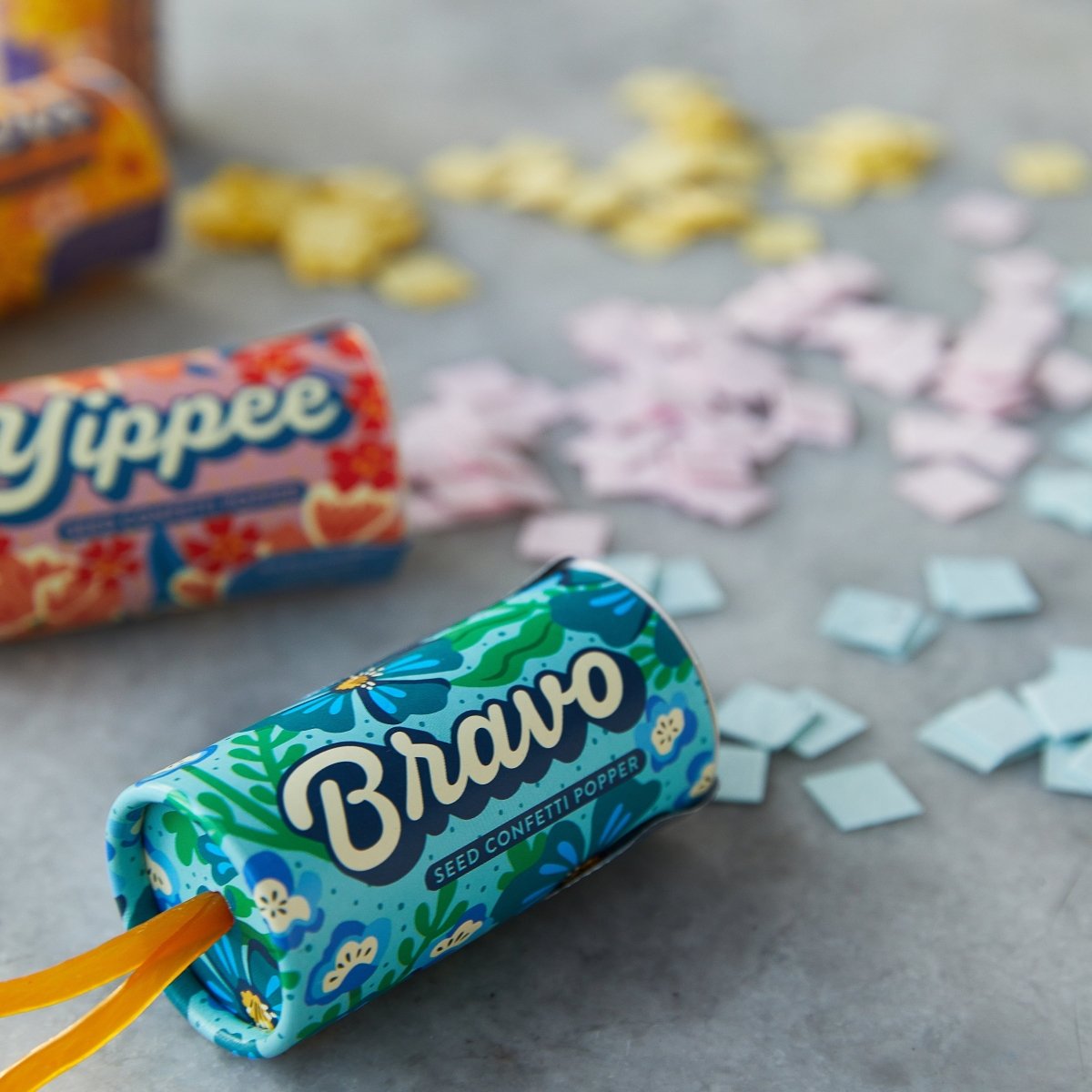 wildflower seed confetti popper