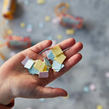 What party popper seed confetti looks like