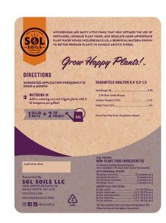 Sol Biotics Mycorrhizae Myco – Probiotic Root Support – Ed's Plant
