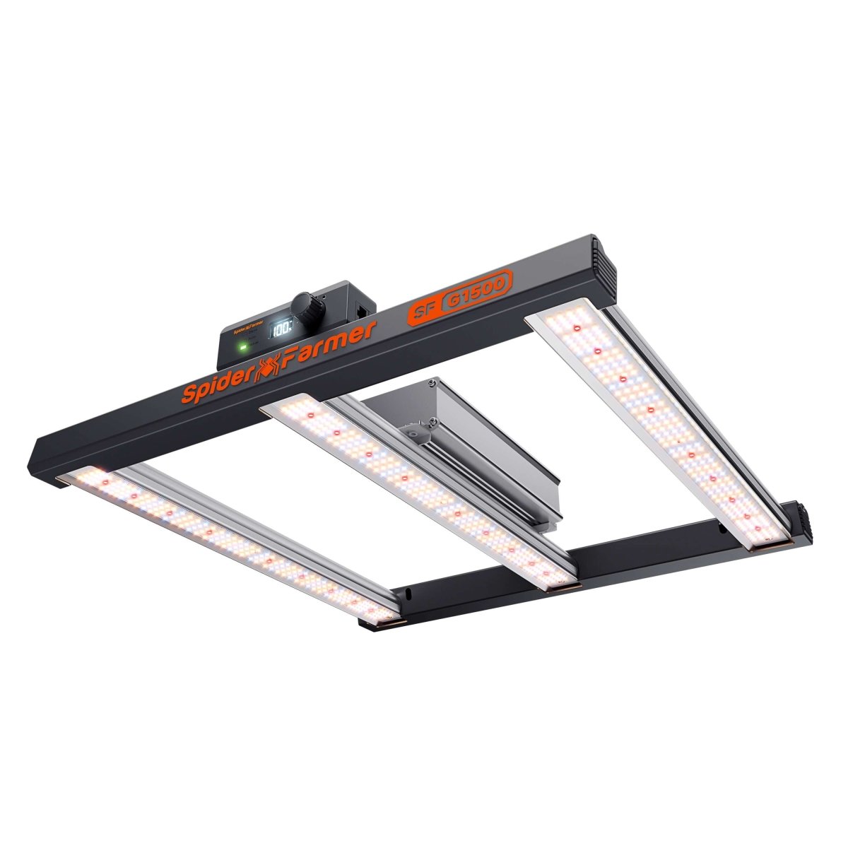 Spider Farmer G1500 150W LED Grow Light | Full Spectrum Dimmable