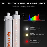 Spider Farmer Glow30 32W Supplemental Full Spectrum LED Grow Light Bars - Ed's Plant Shop