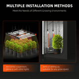 Spider Farmer GlowR40 40W 660nm Deep Red Supplemental LED Grow Light Bar - Ed's Plant Shop