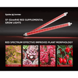 Spider Farmer GlowR40 40W 660nm Deep Red Supplemental LED Grow Light Bar - Ed's Plant Shop