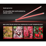 Spider Farmer GlowR80 80W 660nm Deep Red Supplemental LED Grow Light Bar - Ed's Plant Shop