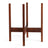 Square - Leg Mahogany Plant Stand — Adjustable Height, Indoor/Outdoor - Ed's Plant Shop