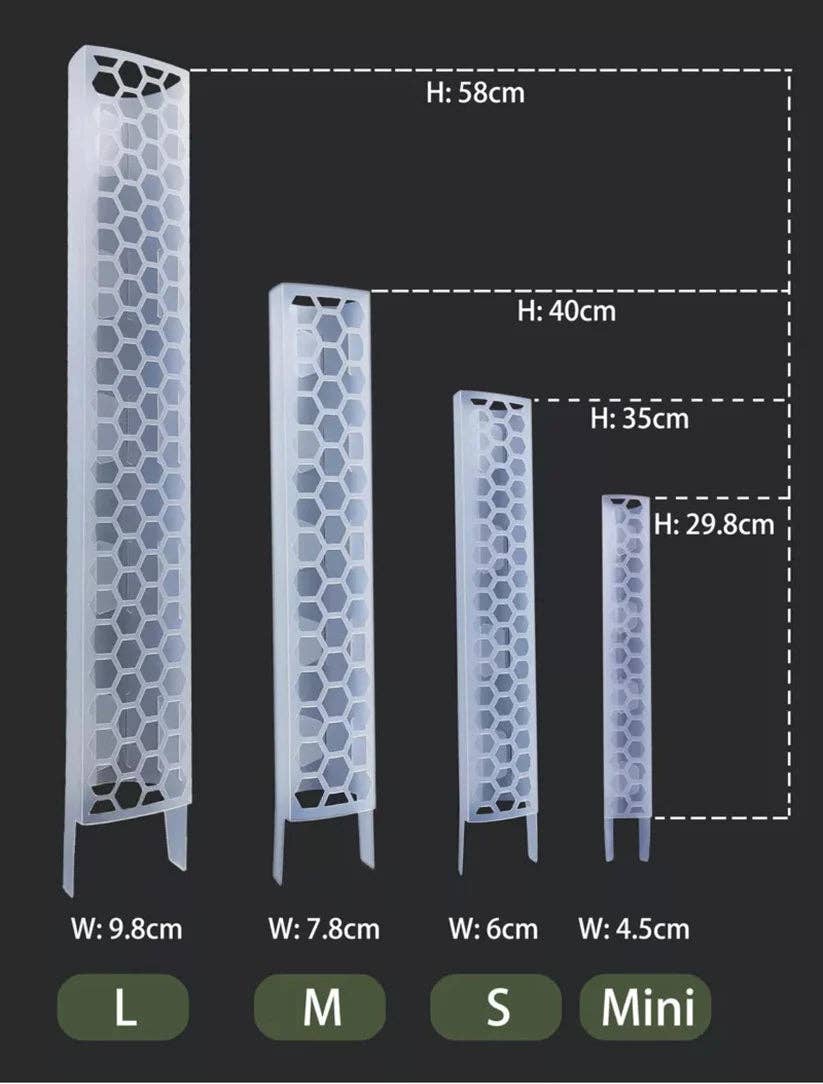 Stackable Plant Support Pole - Clear - Ed's Plant Shop