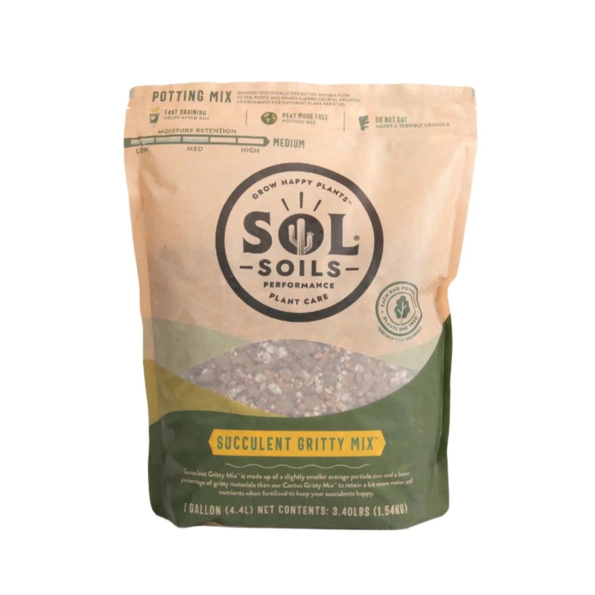 Succulent Gritty Mix – Sustainable Soil for Succulents & Dry - Weather Plants - Ed's Plant Shop