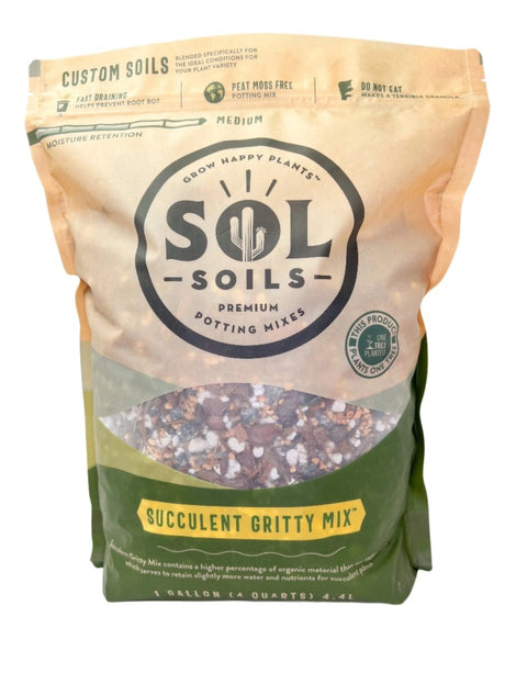 Succulent Gritty Mix – Sustainable Soil for Succulents & Dry - Weather Plants - Ed's Plant Shop