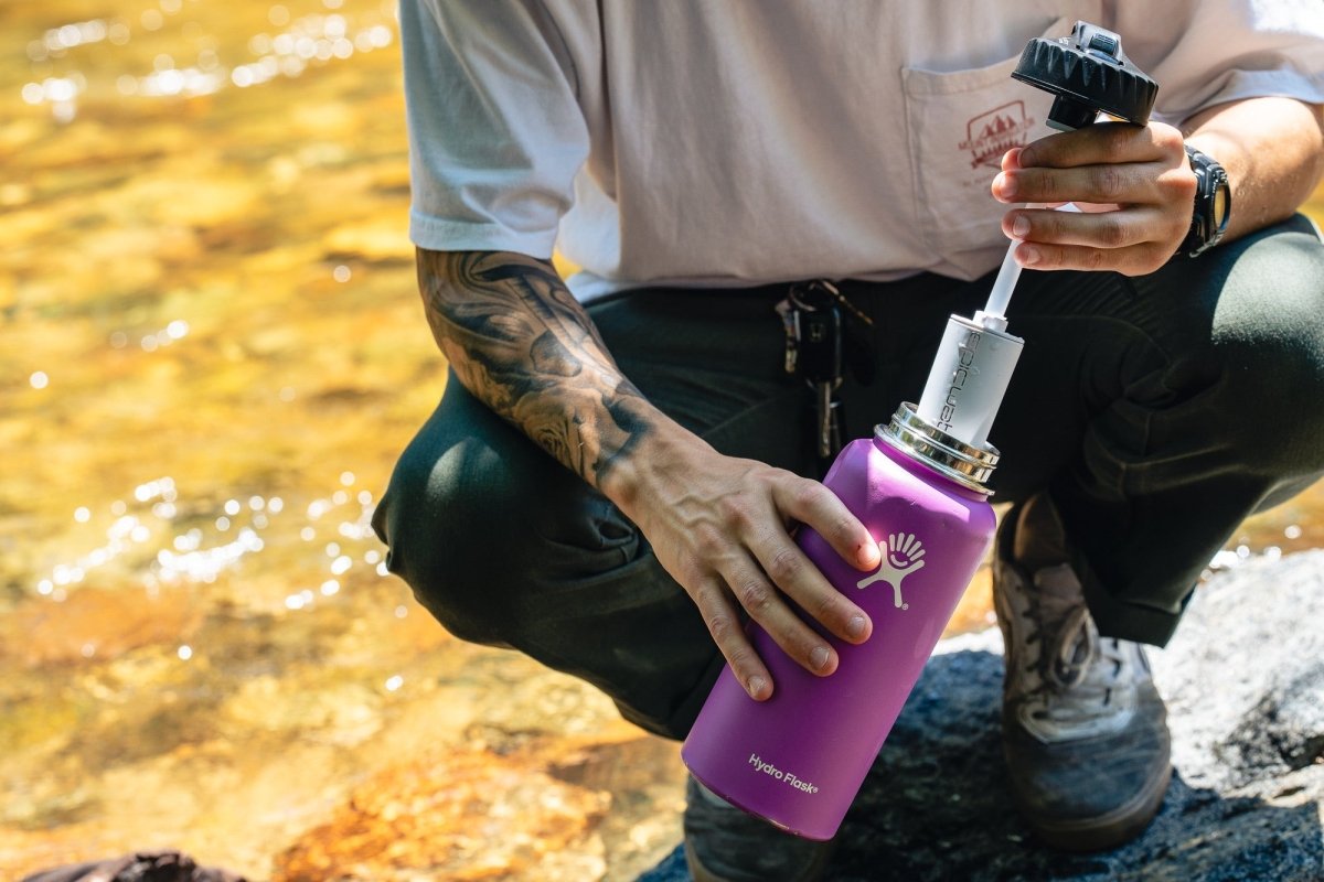 The Answer 2.0 | Water Filtration for Hydro Flask & Nalgene – Ed's