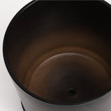 The Ceramic Cylinder Planter with Saucer, 2nd Generation - Ed's Plant Shop