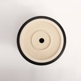 The Ceramic Cylinder Planter with Saucer, 2nd Generation - Ed's Plant Shop