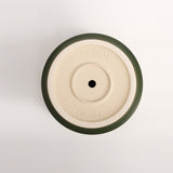 The Ceramic Cylinder Planter with Saucer, 2nd Generation - Ed's Plant Shop