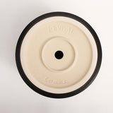 The Ceramic Cylinder Planter with Saucer, 2nd Generation - Ed's Plant Shop