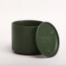 The Ceramic Cylinder Planter with Saucer, 2nd Generation - Ed's Plant Shop