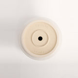 The Ceramic Cylinder Planter with Saucer, 2nd Generation - Ed's Plant Shop
