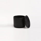 The Ceramic Cylinder Planter with Saucer, 2nd Generation - Ed's Plant Shop