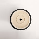 The Ceramic Cylinder Planter with Saucer, 2nd Generation - Ed's Plant Shop