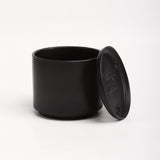 The Ceramic Cylinder Planter with Saucer, 2nd Generation - Ed's Plant Shop