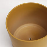 The Ceramic Cylinder Planter with Saucer, 2nd Generation - Ed's Plant Shop